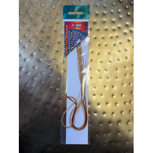 Trockenfliegen Hechel, rostfarben, #16-20, aus Hends Packung.