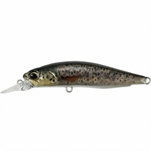 Realis Rozante Wobbler Köder Neo Pearl, 6,3cm, schwebend, Forellenmuster.