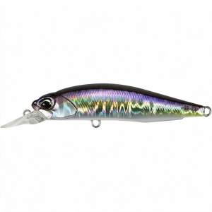 Realis Rozante schwimmende Kunstköder-Attrappe in Silber-Lila, 7,7 cm