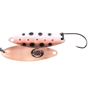 Microspoon Cervin 45mm RT02 Forelle mit Tupfenmuster und Haken