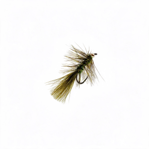 Grüne Intruder Streamer 403 Fliegenfischer-Fliege, Größe 8, mit Haken.