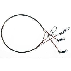 7x7 Stahl grau mit Karabiner & Wirbel, 4