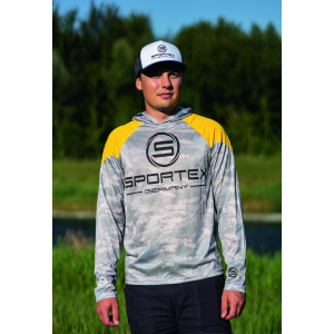 Sportex UV Shirt gelb/grau camou size M