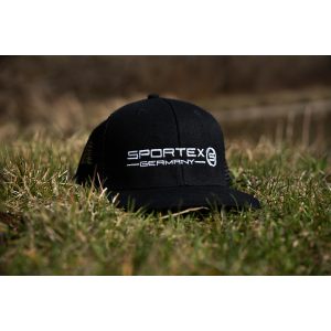 Sportex black Snap Cap Mesh  6 Panel // Stick