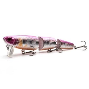 Gecko  Flat Triple, Pink Back, 10cm