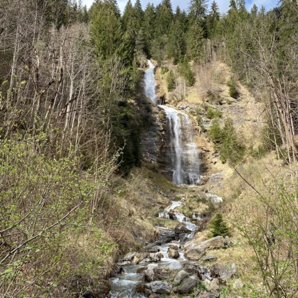 Alpbach mittlerer Wasserfall