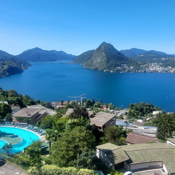 Luganersee vom Monte Bré