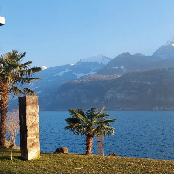Walensee beim Restaurant Lago Mio bei Weesen