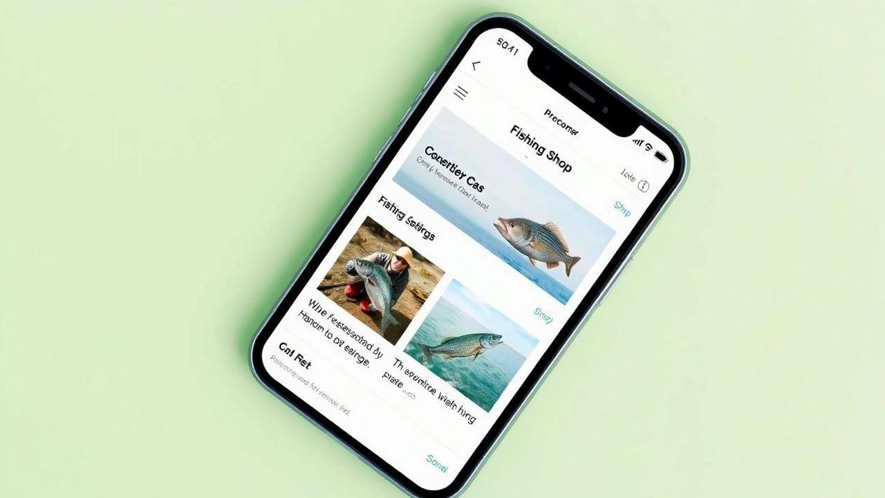 Handy-App für Angler mit Angeboten im Angelshop. WordPress-Lösung für nachhaltigen Erfolg?